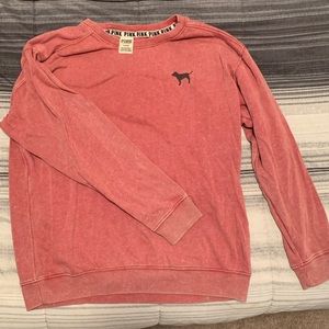 PINK Crewneck! Size Medium. Super comfortable :)